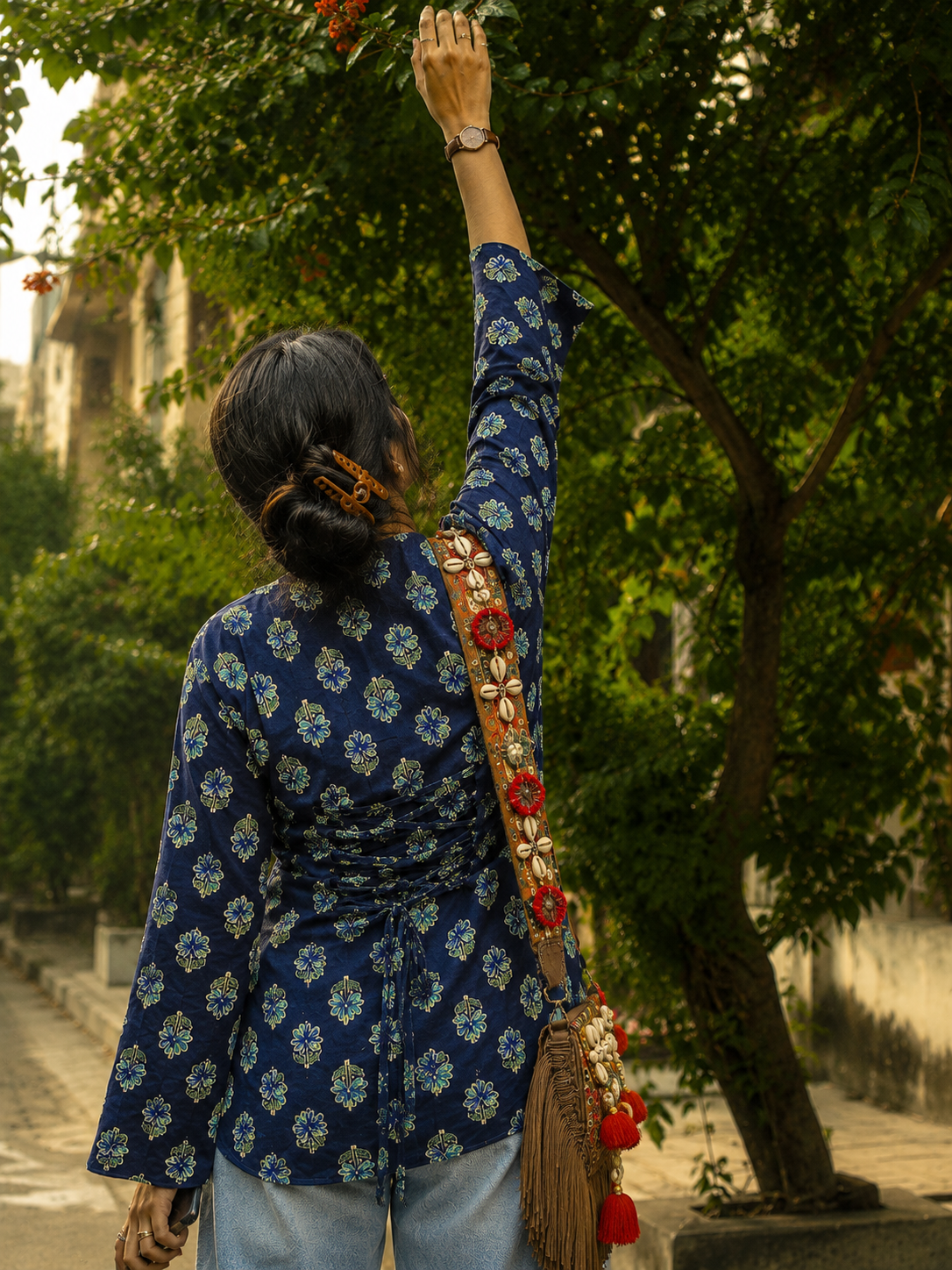 Inkwell Floral Tunic