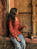 Rust Blossom Tunic