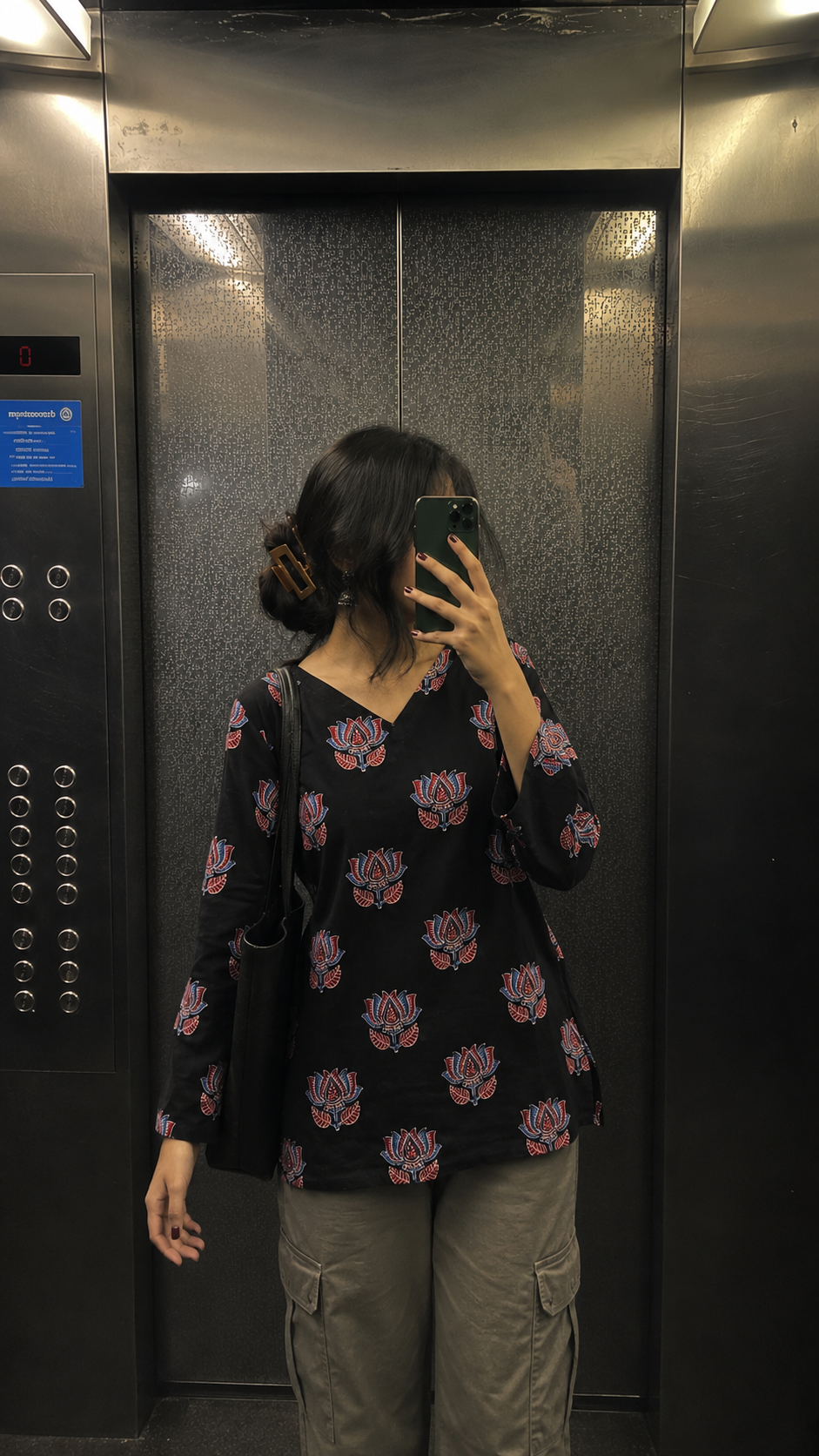 Midnight Lotus Tunic | Taaralu