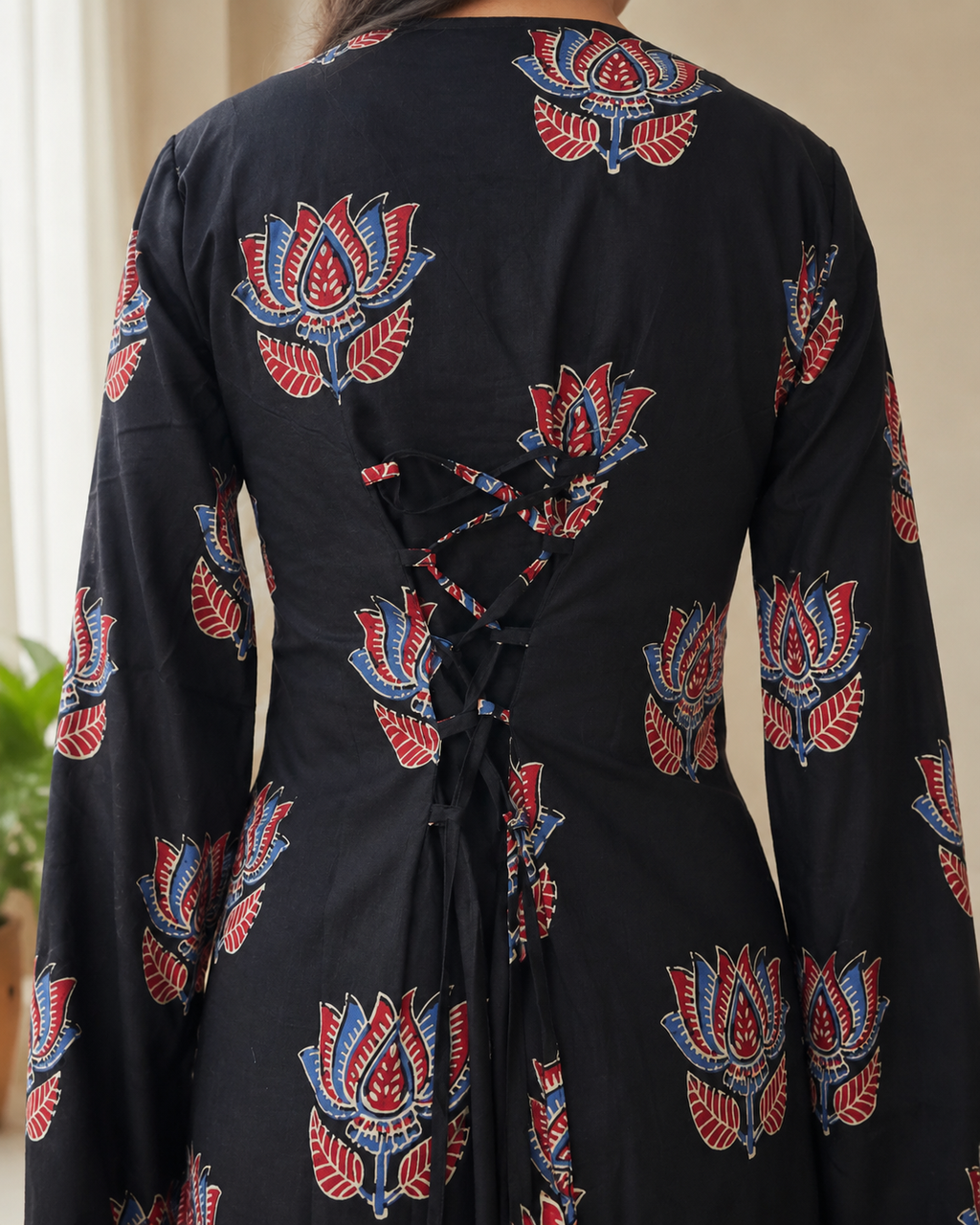 Midnight Lotus Tunic