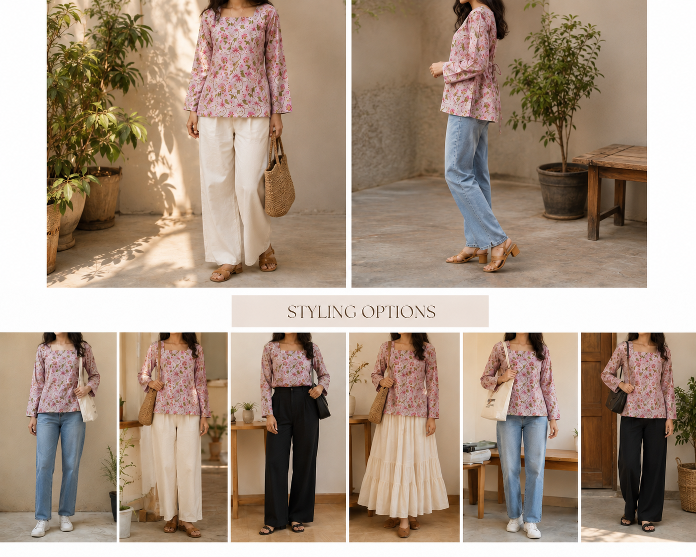 Rosevine Corset Tunic